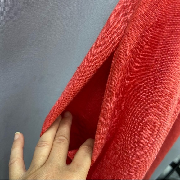 Flax Red Midi Dress - Picture 4 of 9